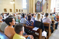 Ökumenischer Einschulungsgottesdienst in St. Crescentius (Foto: Karl-Franz Thiede)